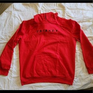 Red FRIENDS Sweatshirt
